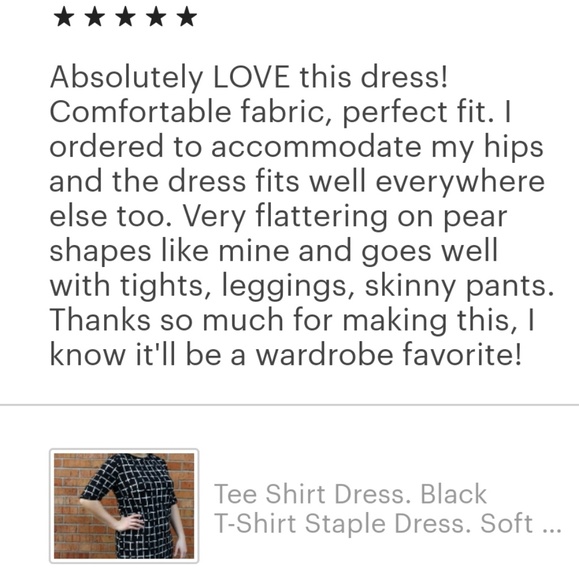 XL LINEandBLOOM handmade Etsy dress - Picture 4 of 8